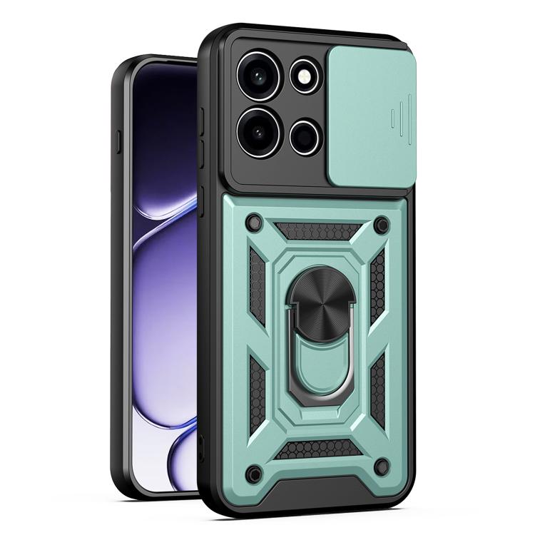 Cover per fotocamera scorrevole Custodia per telefono PC ibrida in TPU, For OnePlus Nord 6 5G, For OnePlus Turbo 6 / Turbo 6V 5G, For OnePlus 15R