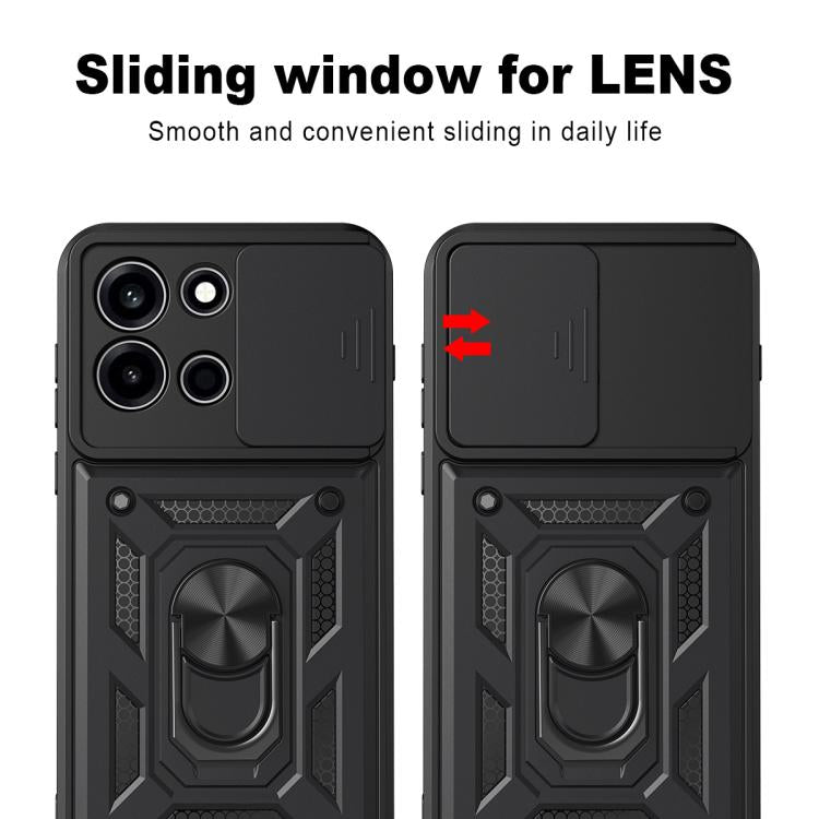 Cover per fotocamera scorrevole Custodia per telefono PC ibrida in TPU, For OnePlus Nord 6 5G, For OnePlus Turbo 6 / Turbo 6V 5G, For OnePlus 15R