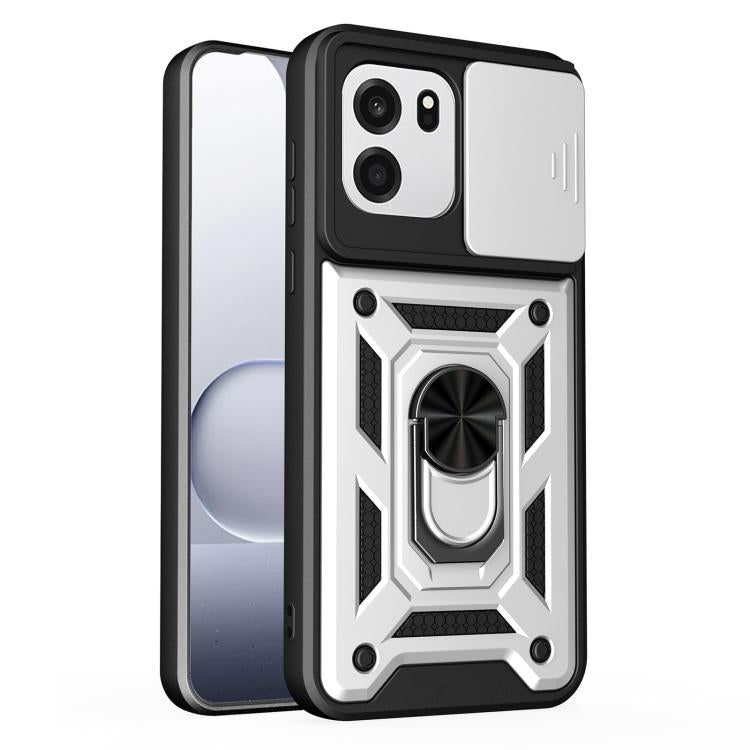 Cover per fotocamera scorrevole Custodia per telefono PC ibrida in TPU, For OnePlus Nord 6 5G, For OnePlus Turbo 6 / Turbo 6V 5G, For OnePlus 15R