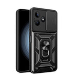 Cover per fotocamera scorrevole Custodia per telefono PC ibrida in TPU, For Realme C53 4G / Narzo N53 4G, For Realme 11 Pro 5G / 11 Pro+, For Realme C65 4G