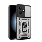 Cover per fotocamera scorrevole Custodia per telefono PC ibrida in TPU, For Realme C53 4G / Narzo N53 4G, For Realme 11 Pro 5G / 11 Pro+, For Realme C65 4G