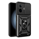 Cover per fotocamera scorrevole Custodia per telefono PC ibrida in TPU, For Realme GT3 5G, For Realme C21Y / C25Y, For Realme C25 / C15