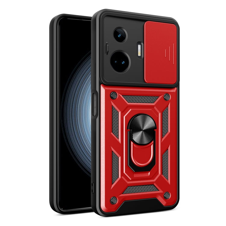 Cover per fotocamera scorrevole Custodia per telefono PC ibrida in TPU, For Realme GT3 5G, For Realme C21Y / C25Y, For Realme C25 / C15