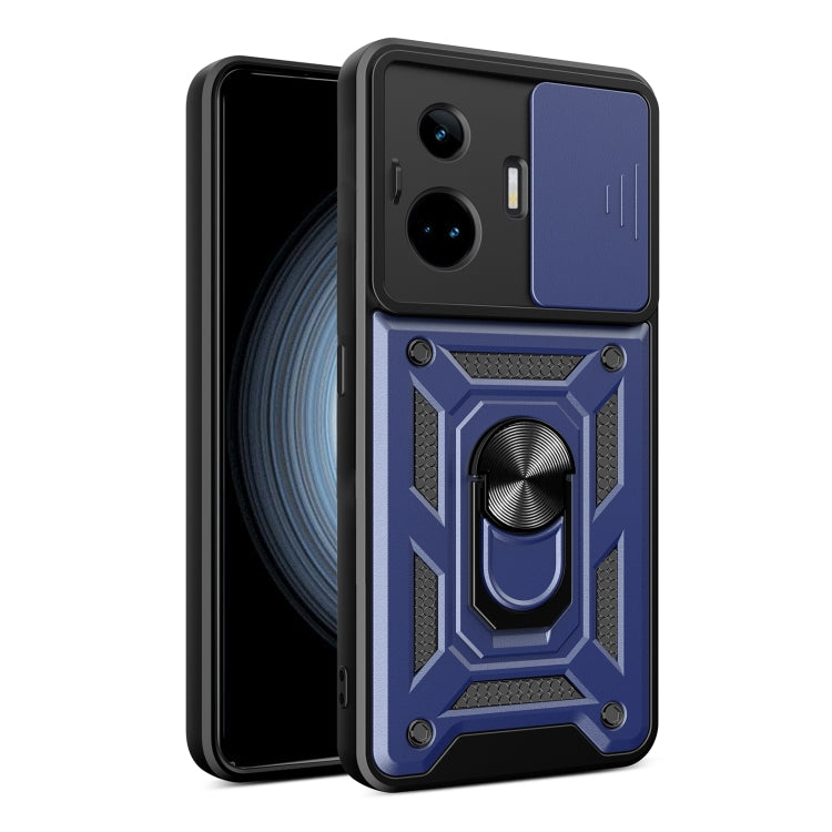 Cover per fotocamera scorrevole Custodia per telefono PC ibrida in TPU, For Realme GT3 5G, For Realme C21Y / C25Y, For Realme C25 / C15