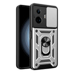 Cover per fotocamera scorrevole Custodia per telefono PC ibrida in TPU, For Realme GT3 5G, For Realme C21Y / C25Y, For Realme C25 / C15