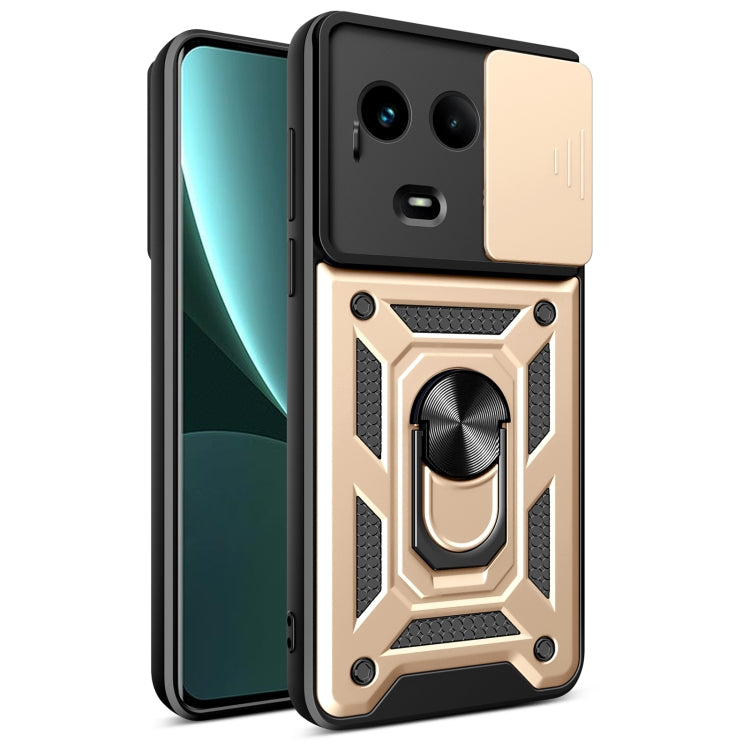 Cover per fotocamera scorrevole Custodia per telefono PC ibrida in TPU, For Realme 12+ 5G Global, For Realme 12 Pro / 12 Pro+ 5G, For Realme Narzo 60x 5G Global