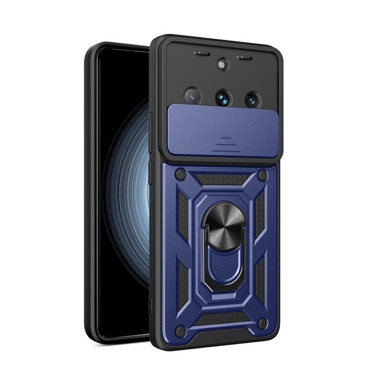 Cover per fotocamera scorrevole Custodia per telefono PC ibrida in TPU, For Realme C53 4G / Narzo N53 4G, For Realme 11 Pro 5G / 11 Pro+, For Realme C65 4G