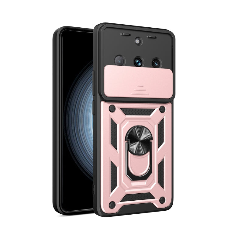 Cover per fotocamera scorrevole Custodia per telefono PC ibrida in TPU, For Realme C53 4G / Narzo N53 4G, For Realme 11 Pro 5G / 11 Pro+, For Realme C65 4G