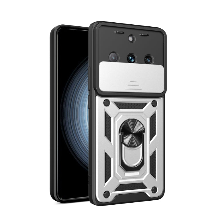 Cover per fotocamera scorrevole Custodia per telefono PC ibrida in TPU, For Realme C53 4G / Narzo N53 4G, For Realme 11 Pro 5G / 11 Pro+, For Realme C65 4G