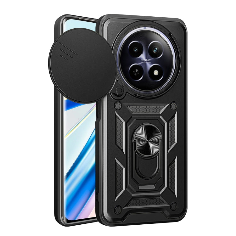 Cover per fotocamera scorrevole Custodia per telefono PC ibrida in TPU, For Realme 13 Pro / 13 Pro+ 5G, For Realme C61 / C63, For Realme 12 5G Global