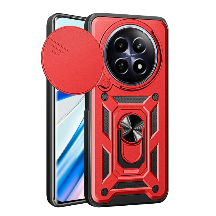 Cover per fotocamera scorrevole Custodia per telefono PC ibrida in TPU, For Realme 13 Pro / 13 Pro+ 5G, For Realme C61 / C63, For Realme 12 5G Global