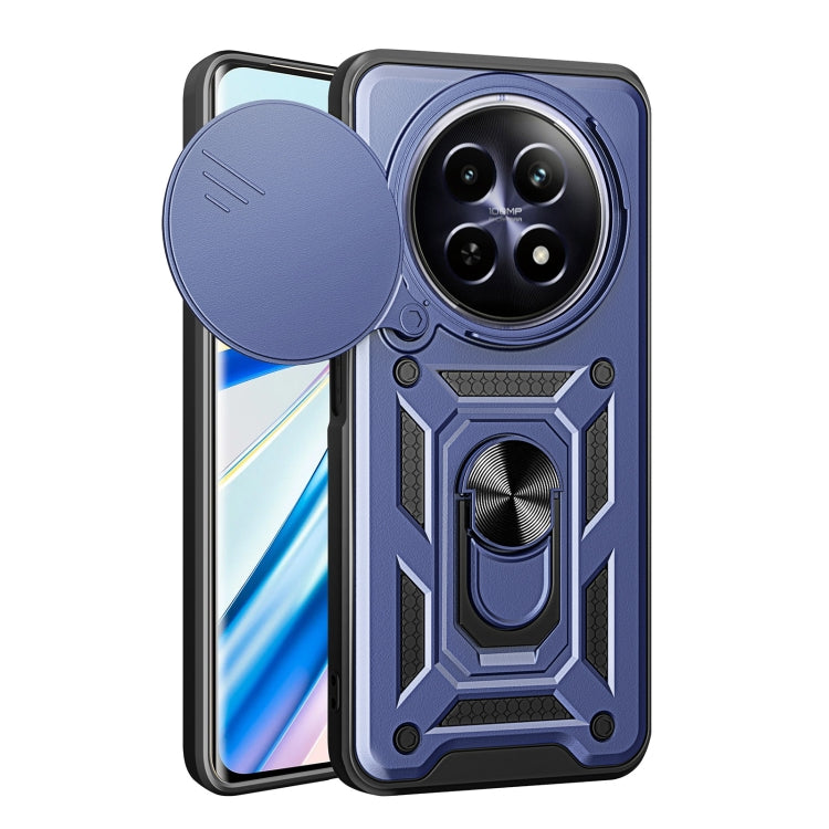 Cover per fotocamera scorrevole Custodia per telefono PC ibrida in TPU, For Realme 13 Pro / 13 Pro+ 5G, For Realme C61 / C63, For Realme 12 5G Global