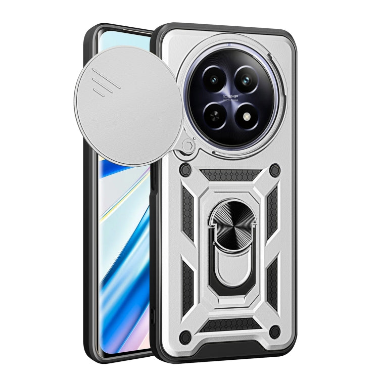 Cover per fotocamera scorrevole Custodia per telefono PC ibrida in TPU, For Realme 13 Pro / 13 Pro+ 5G, For Realme C61 / C63, For Realme 12 5G Global