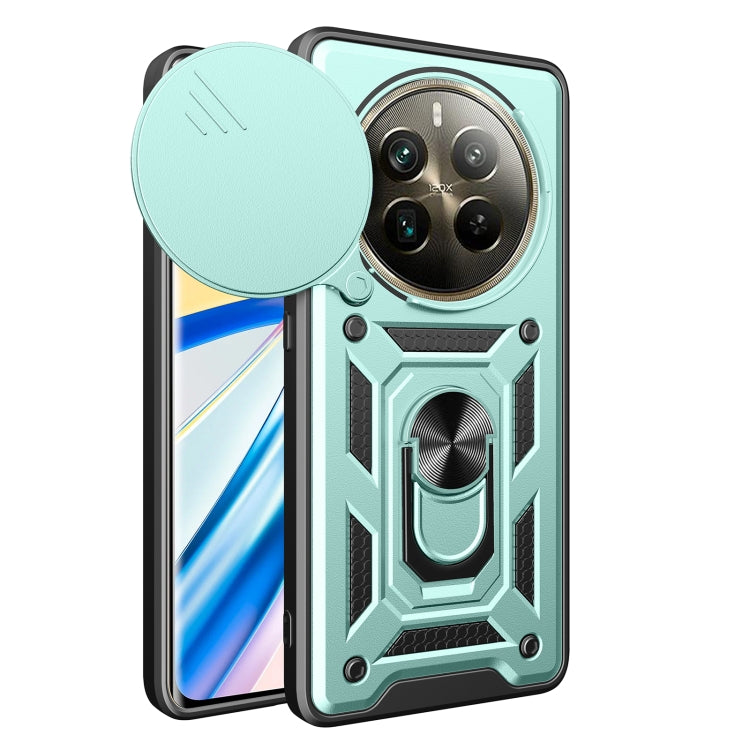 Cover per fotocamera scorrevole Custodia per telefono PC ibrida in TPU, For Realme 12+ 5G Global, For Realme 12 Pro / 12 Pro+ 5G, For Realme Narzo 60x 5G Global