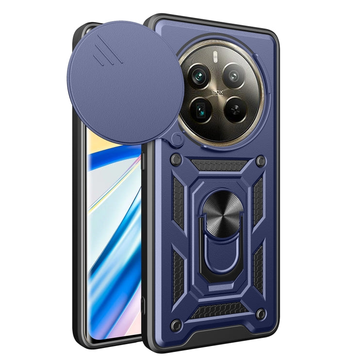 Cover per fotocamera scorrevole Custodia per telefono PC ibrida in TPU, For Realme 12+ 5G Global, For Realme 12 Pro / 12 Pro+ 5G, For Realme Narzo 60x 5G Global
