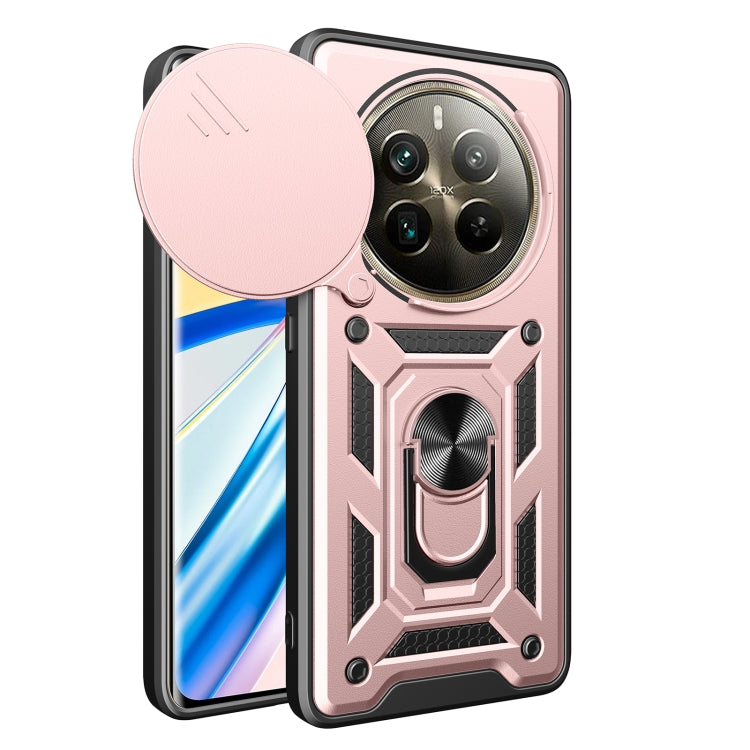 Cover per fotocamera scorrevole Custodia per telefono PC ibrida in TPU, For Realme 12+ 5G Global, For Realme 12 Pro / 12 Pro+ 5G, For Realme Narzo 60x 5G Global