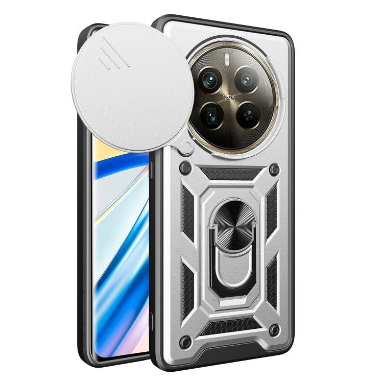 Cover per fotocamera scorrevole Custodia per telefono PC ibrida in TPU, For Realme 12+ 5G Global, For Realme 12 Pro / 12 Pro+ 5G, For Realme Narzo 60x 5G Global