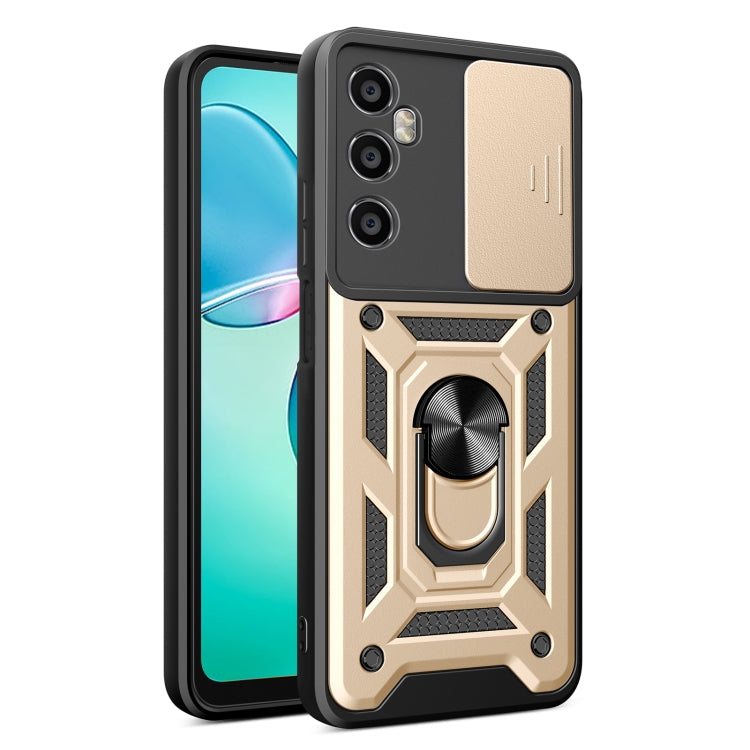Cover per fotocamera scorrevole Custodia per telefono PC ibrida in TPU, For Realme C53 4G / Narzo N53 4G, For Realme 11 Pro 5G / 11 Pro+, For Realme C65 4G