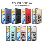 Cover per fotocamera scorrevole Custodia per telefono PC ibrida in TPU, For Realme 13 Pro / 13 Pro+ 5G, For Realme C61 / C63, For Realme 12 5G Global
