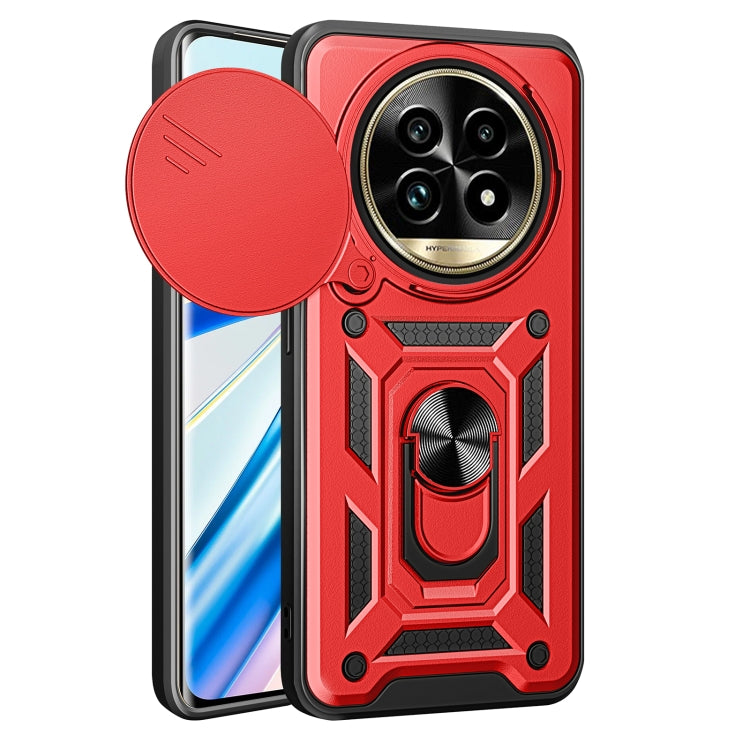 Cover per fotocamera scorrevole Custodia per telefono PC ibrida in TPU, For Realme 13 Pro / 13 Pro+ 5G, For Realme C61 / C63, For Realme 12 5G Global