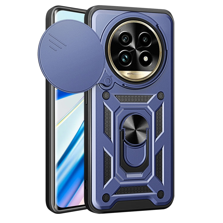 Cover per fotocamera scorrevole Custodia per telefono PC ibrida in TPU, For Realme 13 Pro / 13 Pro+ 5G, For Realme C61 / C63, For Realme 12 5G Global