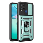 Cover per fotocamera scorrevole Custodia per telefono PC ibrida in TPU, For Realme GT3 5G, For Realme C21Y / C25Y, For Realme C25 / C15