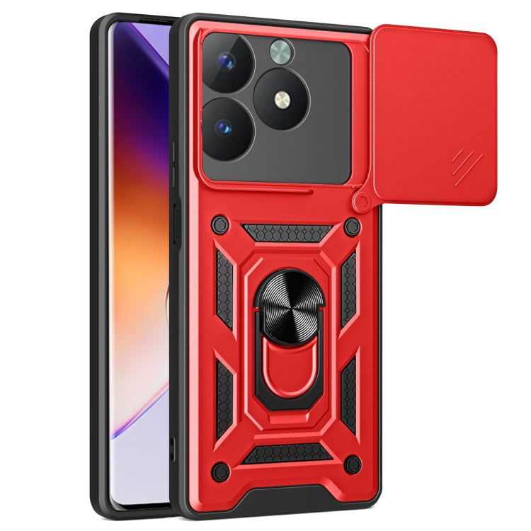 Cover per fotocamera scorrevole Custodia per telefono PC ibrida in TPU, For Realme 13 Pro / 13 Pro+ 5G, For Realme C61 / C63, For Realme 12 5G Global