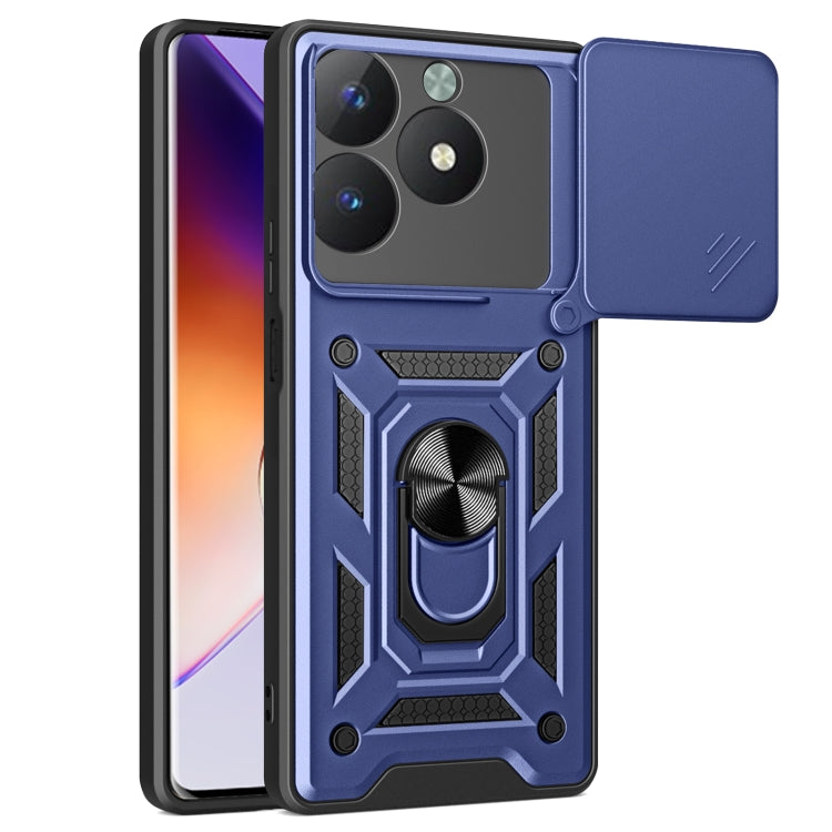 Cover per fotocamera scorrevole Custodia per telefono PC ibrida in TPU, For Realme 13 Pro / 13 Pro+ 5G, For Realme C61 / C63, For Realme 12 5G Global
