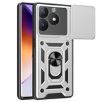 Cover per fotocamera scorrevole Custodia per telefono PC ibrida in TPU, For Realme 13 Pro / 13 Pro+ 5G, For Realme C61 / C63, For Realme 12 5G Global