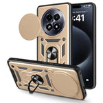Cover per fotocamera scorrevole Custodia per telefono PC ibrida in TPU, For Realme P3 Pro 5G, For Realme C75 4G / 14x 5G Global, For Realme 13+ 5G