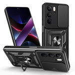 Cover per fotocamera scorrevole Custodia per telefono PC ibrida in TPU, For Realme P3 Pro 5G, For Realme C75 4G / 14x 5G Global, For Realme 13+ 5G