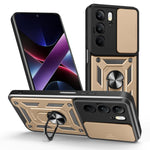 Cover per fotocamera scorrevole Custodia per telefono PC ibrida in TPU, For Realme P3 Pro 5G, For Realme C75 4G / 14x 5G Global, For Realme 13+ 5G