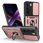 Cover per fotocamera scorrevole Custodia per telefono PC ibrida in TPU, For Realme P3 Pro 5G, For Realme C75 4G / 14x 5G Global, For Realme 13+ 5G