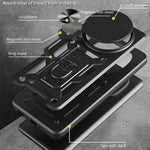 Cover per fotocamera scorrevole Custodia per telefono PC ibrida in TPU, For Realme P3 Pro 5G, For Realme C75 4G / 14x 5G Global, For Realme 13+ 5G