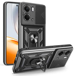 Cover per fotocamera scorrevole Custodia per telefono PC ibrida in TPU, For Realme 15T 5G, For Realme C71 4G, For Realme Neo7x / P3 5G