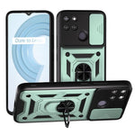 Cover per fotocamera scorrevole Custodia per telefono PC ibrida in TPU, For Realme GT3 5G, For Realme C21Y / C25Y, For Realme C25 / C15