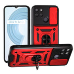 Cover per fotocamera scorrevole Custodia per telefono PC ibrida in TPU, For Realme GT3 5G, For Realme C21Y / C25Y, For Realme C25 / C15