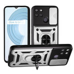 Cover per fotocamera scorrevole Custodia per telefono PC ibrida in TPU, For Realme GT3 5G, For Realme C21Y / C25Y, For Realme C25 / C15