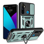 Cover per fotocamera scorrevole Custodia per telefono PC ibrida in TPU, For Realme 5 Pro, For Realme 5