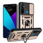 Cover per fotocamera scorrevole Custodia per telefono PC ibrida in TPU, For Realme 5 Pro, For Realme 5