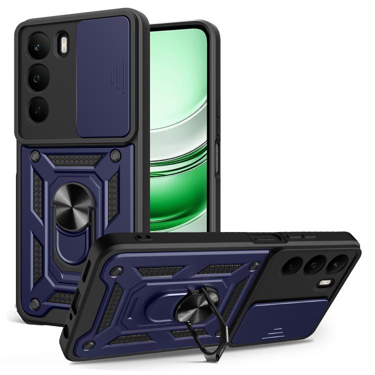 Cover per fotocamera scorrevole Custodia per telefono PC ibrida in TPU, For Realme 15T 5G, For Realme C71 4G, For Realme Neo7x / P3 5G