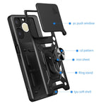 Cover per fotocamera scorrevole Custodia per telefono PC ibrida in TPU, For Realme C71 India / Note 70T 4G, For Realme 15x 5G India / C85 5G, For Realme C85 Pro 5G India