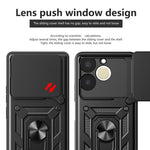 Cover per fotocamera scorrevole Custodia per telefono PC ibrida in TPU, For Realme C71 India / Note 70T 4G, For Realme 15x 5G India / C85 5G, For Realme C85 Pro 5G India