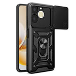 Cover per fotocamera scorrevole Custodia per telefono PC ibrida in TPU, For Realme C71 India / Note 70T 4G, For Realme 15x 5G India / C85 5G, For Realme C85 Pro 5G India