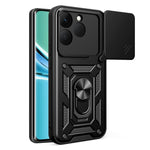 Cover per fotocamera scorrevole Custodia per telefono PC ibrida in TPU, For Realme 15T 5G, For Realme C71 4G, For Realme Neo7x / P3 5G