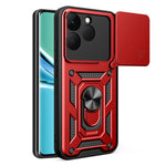 Cover per fotocamera scorrevole Custodia per telefono PC ibrida in TPU, For Realme 15T 5G, For Realme C71 4G, For Realme Neo7x / P3 5G
