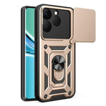 Cover per fotocamera scorrevole Custodia per telefono PC ibrida in TPU, For Realme 15T 5G, For Realme C71 4G, For Realme Neo7x / P3 5G