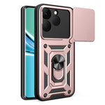 Cover per fotocamera scorrevole Custodia per telefono PC ibrida in TPU, For Realme 15T 5G, For Realme C71 4G, For Realme Neo7x / P3 5G