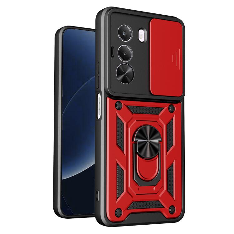 Cover per fotocamera scorrevole Custodia per telefono PC ibrida in TPU, For Realme 16 Pro+ 5G Global, For Realme 16 Pro / 16 Pro+ 5G, For Realme P4x 5G India