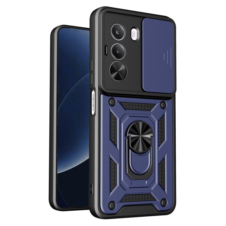 Cover per fotocamera scorrevole Custodia per telefono PC ibrida in TPU, For Realme 16 Pro+ 5G Global, For Realme 16 Pro / 16 Pro+ 5G, For Realme P4x 5G India